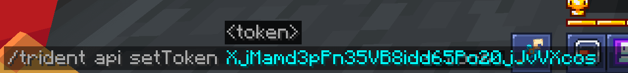 Pasted token command